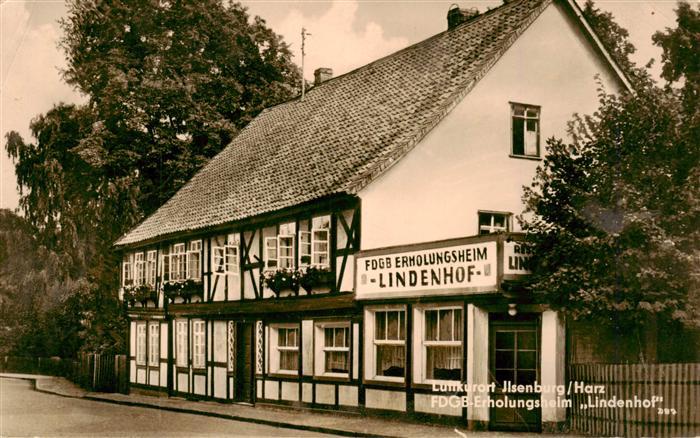 Ilsenburg Harz Sachsen-Anhalt FDGB-Erholungsheim Lindenhof Fachwerk Luftkurort H