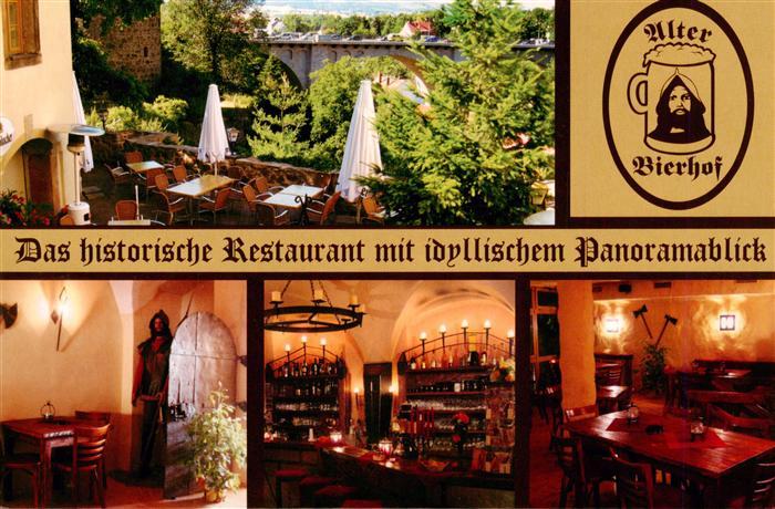 Bautzen Sachsen Alter-Bierhof Restaurant Biergarten Heringstrasse Gewoelbekeller