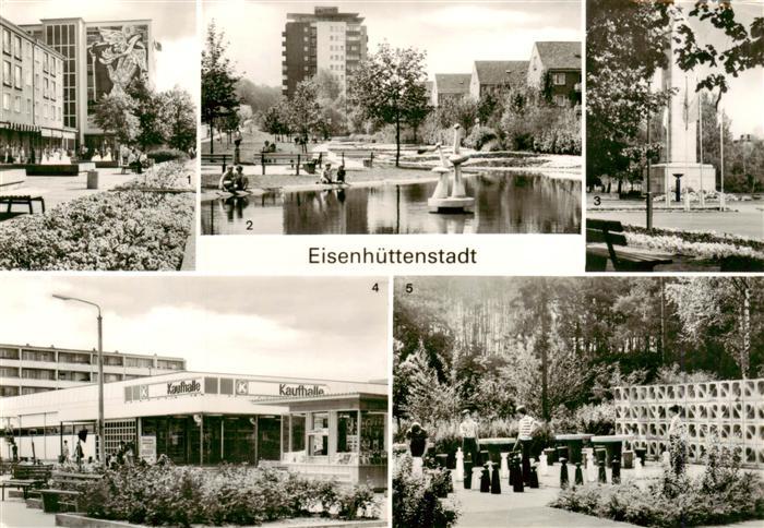 Eisenhuettenstadt Leninallee Diehloer-Strasse Deutsch-Sowjetischen-Freundschaft