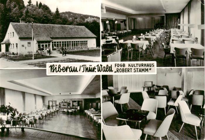 Biberau Schleusegrund Hildburghausen Thueringen FDGB-Kulturhaus Robert-Stamm Spe