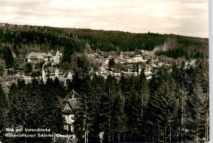 Schierke Harz Unterschierke Hoehenluftkurort Wintersportplatz Oberharz Wald Vill