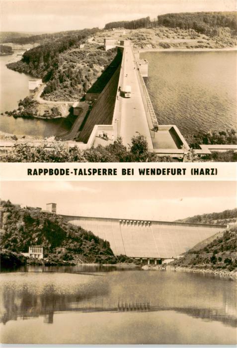 Wendefurth Harz Bodetal Altenbrak Sachsen-Anhalt Rappbode-Talsperre Staudamm Sta