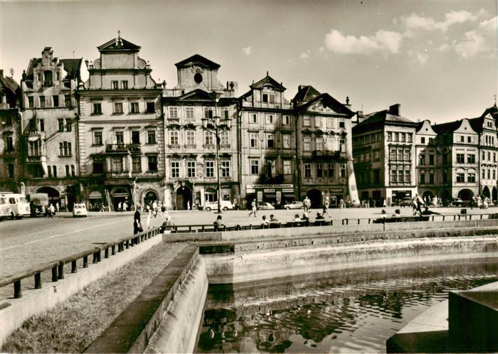 Prague Hlavni Mesto Praha Altstaedter-Ring Staroměstské-náměstí Barockfassaden B