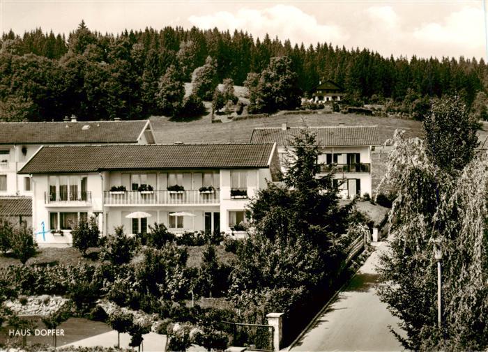 Hopfen See Fuessen Bayern Haus-Dopfer Pension Garten Wald Allgaeu Balkon