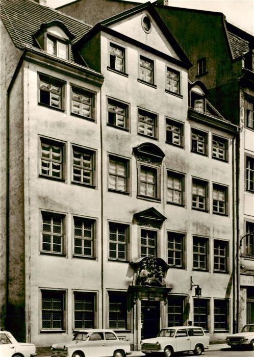 LEIPZIG Sachsen Kaffeebaum Gaststaette Renaissancefassade Barockportal Kaffeehau