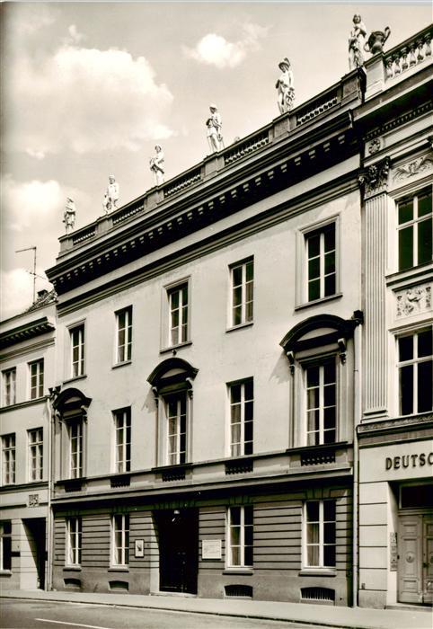 Brodten LueBECK Behnhaus Palais Fassade Figuren Skulpturen Strassenansicht Klass
