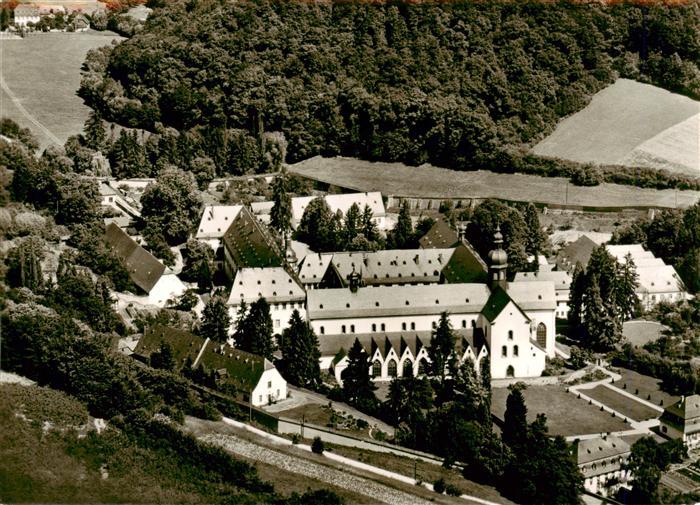 Eberbach Rheingau Eltville Hessen Zisterzienser-Abtei Kloster Luftaufnahme Kirch