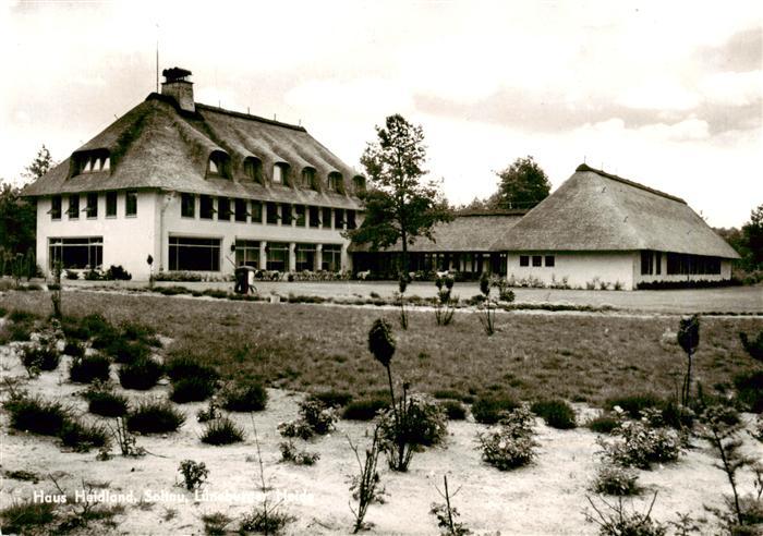 Soltau Soltau-Fallingbostel Niedersachsen Haus-Heidland Hotel Reetdach Lueneburg