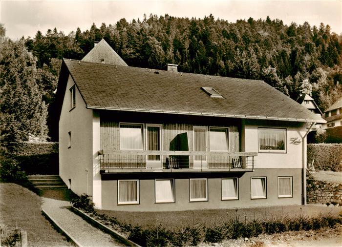 Hinterzarten Breisgau-Hochschwarzwald BW Haus-Linda Pension Balkon Wald Schwarzw