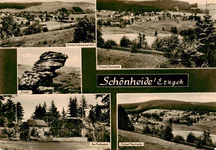 Wilzschhaus Schwarzwinkel Neuheide Frosch-Fels Fuchsstein Panorama Erzgebirge Me