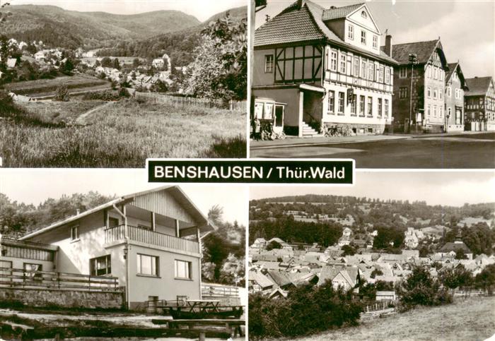 Benshausen Thueringen Ruppberg Karl-Marx-Strasse Bergbaude-Geisenhimmel Thuering