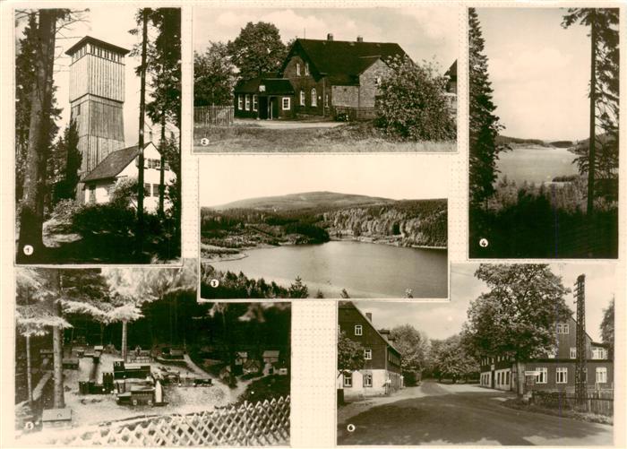 Lauter Schwarzenberg Erzgebirge Morgenleithe Waldhaus Talsperre-Sosa Auersberg S