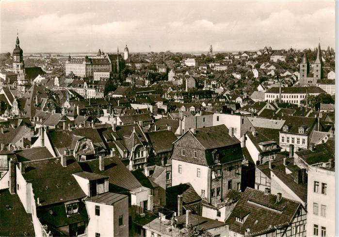 ALTENBURG  (S.A.) Thueringen Nicolaiturm Stadtpanorama Schloss Kirchturm Altstad