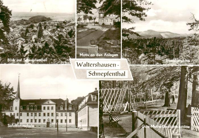 Schnepfenthal-Roedichen Waltershausen Thueringen Salzmannschule Guts-Muths-Gedae