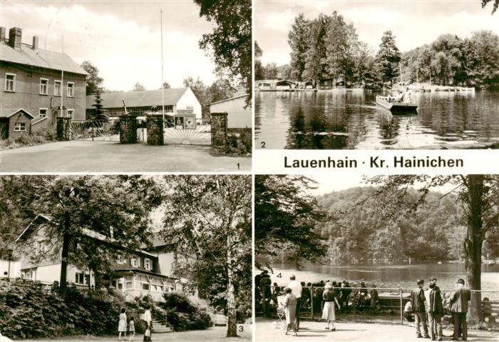 Lauenhain Mittweida Sachsen Bezirksausbildungszentrum Faehre Gaststaette-Waldhau