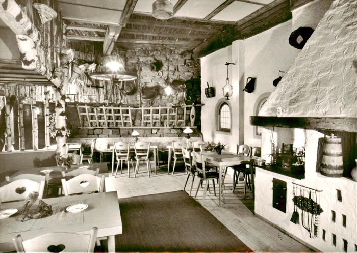 Leinsweiler Slevogthof Neukastel Gutsausschank Gaststube Kamin Tische Rustikalde