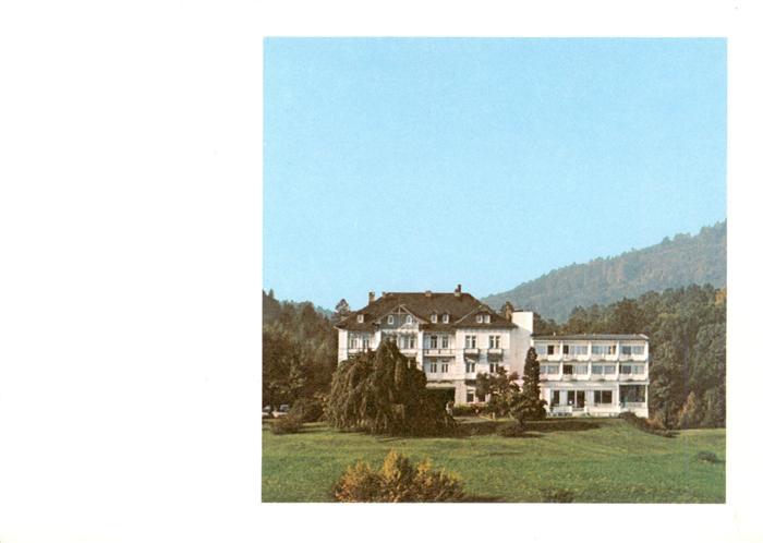 BADEN-BADEN BW Hotel-Tannenhof Hans-Bredow-Strasse Hotel-Garni Villa Garten Wald