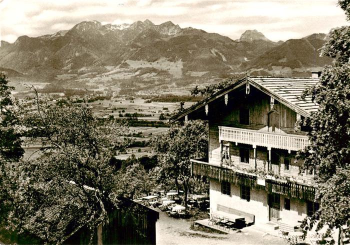 Dandlberg Tittmoning Bayern Almwirtschaft-Dandlberg Inntal Wendelstein Alpen Bau