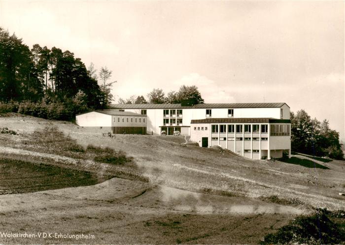 Waldkirchen Niederbayern Freyung-Grafenau Bayern VDK-Erholungsheim Modernbau Ha
