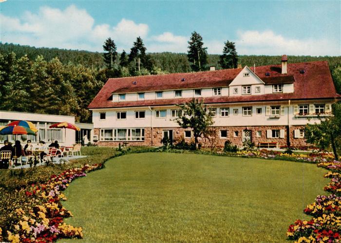 Monbachtal Bad Liebenzell CALW BW Kurhaus-Monbachtal Jugendwohlfahrt Garten Terr