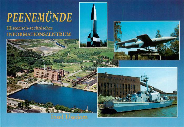 Peenemuende Informationszentrum V2-Rakete Fiesler-103 Museumgelaende Raketenschi