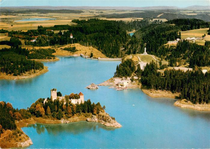 Kampsteinsee Ottenstein Rastenfeld AT Luftbild Stausee Ruine-Lichtenfels See-Res