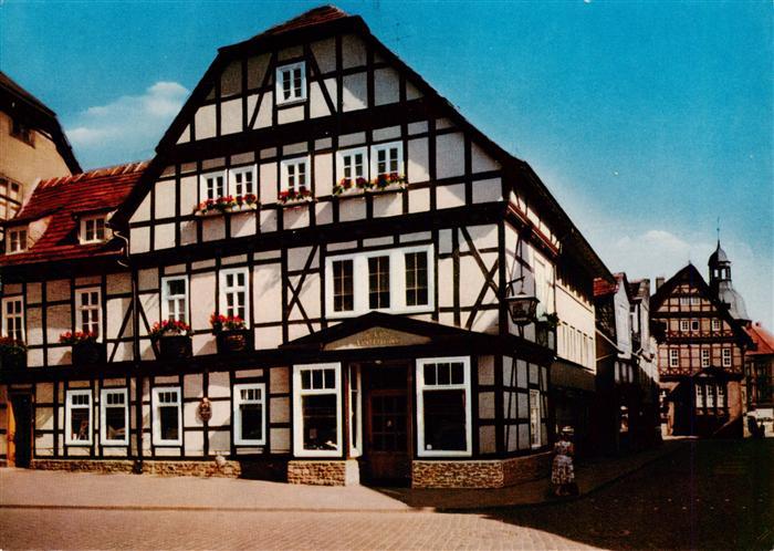 Neuhaus Hoexter Alte-Schreiberei Rats-Apotheke Fachwerk Marktplatz Altstadt Blum