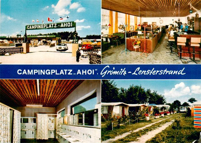 GRoeMITZ Ostseebad Schleswig-Holstein Campingplatz-Ahoi Lensterstrand Gaststaett
