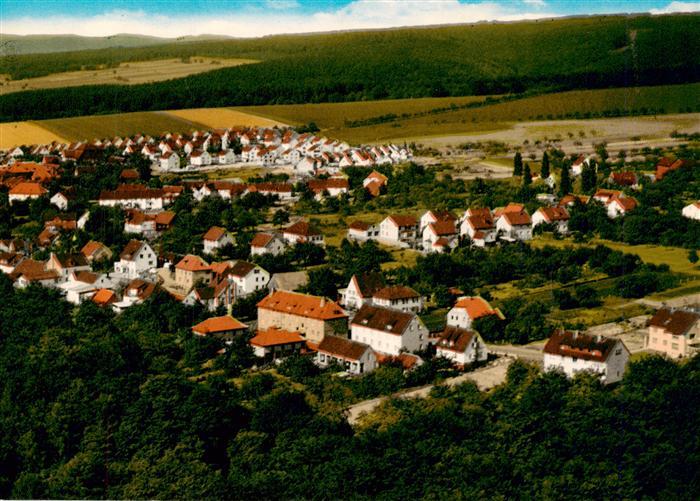 Fuerstenberg  Weser Niedersachsen Fliegeraufnahme Luftkurort Weser Wald Dorf Hue