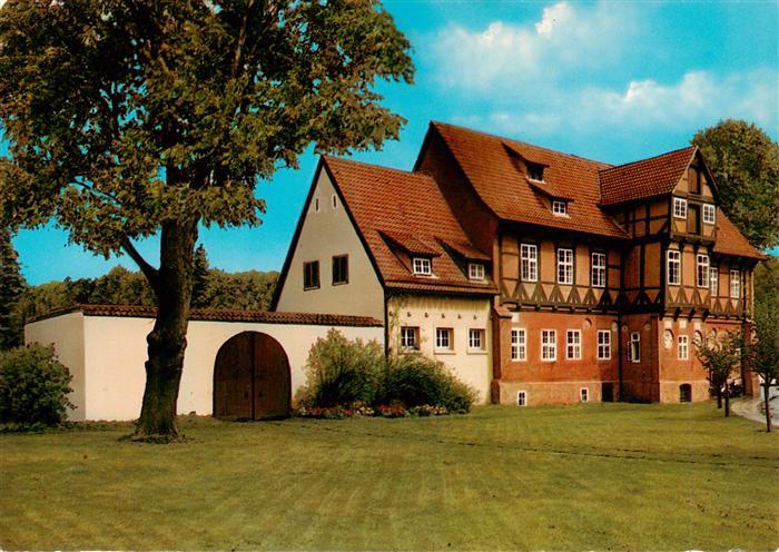 Bad Bevensen UELZEN Niedersachsen Altes-Amtsgericht Fachwerkhaus Hoftor Gartenan