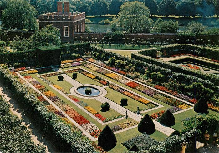 Hampton Richmond upon Thames Pond-Garden King-William-III Banqueting-House Schlo