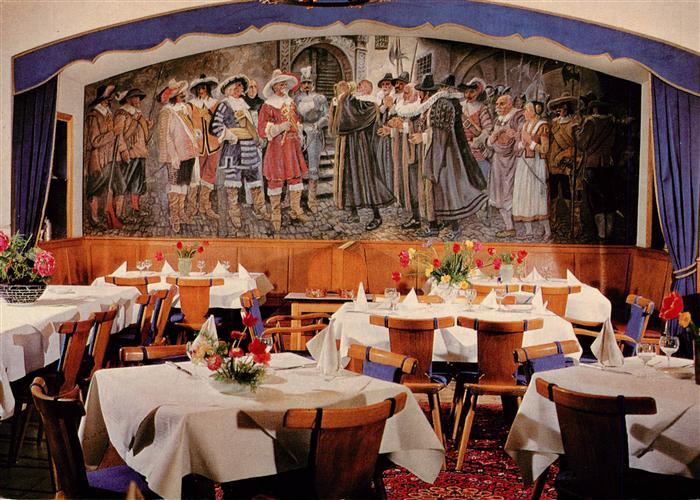 ROTHENBURG TAUBER Bayern Hotel-Loewenhof Restaurant Meistertrunk Kolossal-Gema