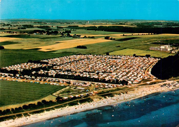 Grube Holstein Campingplatz Rosenfelder-Strand Textil-Strand Ostsee Luftaufnahme