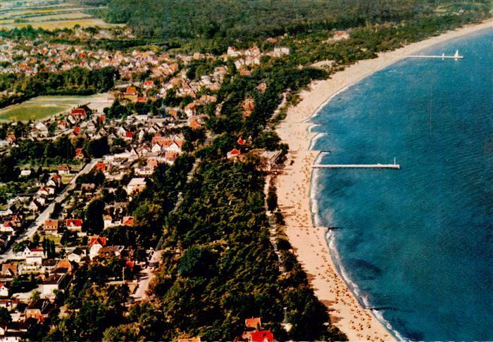 Timmendorferstrand Timmendorf Timmendorfer Strand Fliegeraufnahme Strand Ostsee