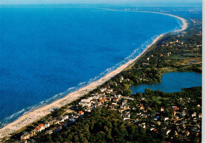 BANSIN Ostseebad Heringsdorf Mecklenburg-Vorpommern Fliegeraufnahme Strand Ostse