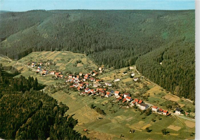 Sprollenhaus Bad Wildbad CALW BW Fliegeraufnahme Dorf Schwarzwald Wald Haeuser F