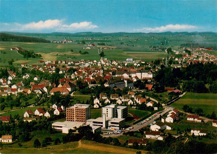 Bad Wurzach Ravensburg BW Fliegeraufnahme Allgaeu Rheumaklinik Waldburg-Zeil Kir