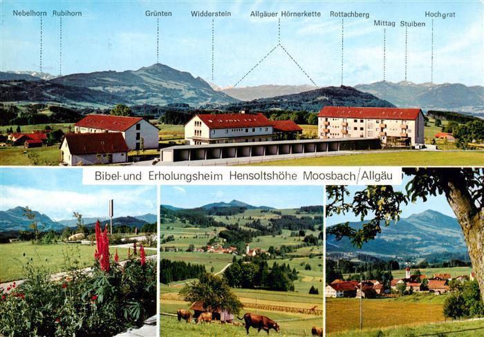 Moosbach Rottachsee Sulzberg Oberallgaeu Bayern Bibel-und-Erholungsheim-Hensolts