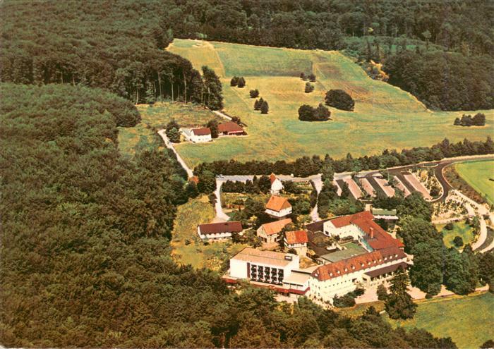 BAD SALZUFLEN Lippe NRW Hotel-Schwaghof Fliegeraufnahme Kurpark Wald Golfplatz S