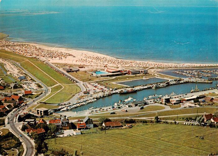 Bensersiel Esens Wittmund Niedersachsen Nordsee Strand Hafen Sportboothafen Frei