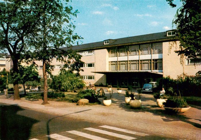 BAD WILDUNGEN Hessen Gollwitzer-Meier-Institut Kurgebaeude Modernismus Eingang B