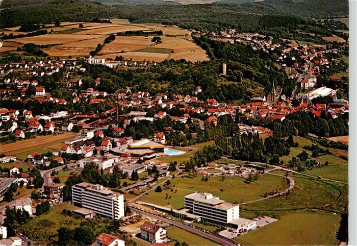 Bad Soden-Salmuenster Hessen Luftbild Heilbad Spessart Vogelsberg Schwimmbad Kur