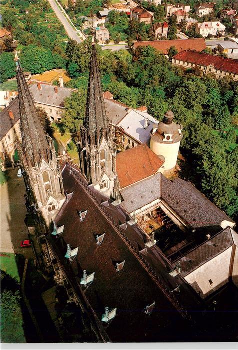 OLOMOUC Olmuetz CZ Václavské-náměstí Wenzels-Dom Přemyslidenburg Kathedrale Goti