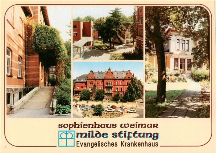 WEIMAR Thueringen Sophienhaus Evangelisches-Krankenhaus Nebenhaus Chirurgische-