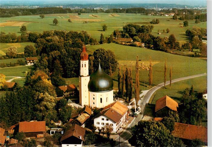 Westendorf am Wasen Rosenheim Bayern Kreuzkirche St-Johann-Baptist Zwiebelturm F