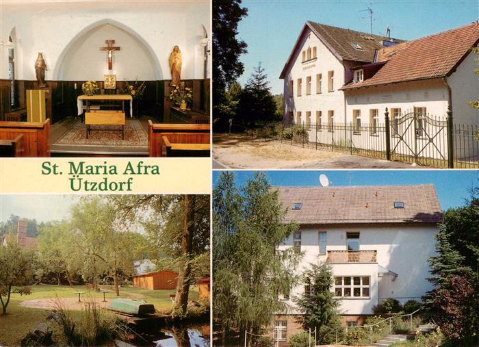 uetzdorf Wandlitz St-Maria-Afra Schwestern-Erholungsheim Kapelle Kircheninneres