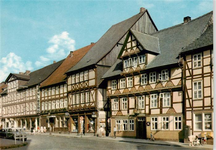Schoenhagen Solling USLAR Niedersachsen Langestrasse Fachwerkhaeuser Geschaefte