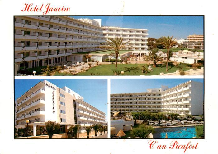 Picafort C an Picafort Can Picafort Mallorca ES Hotel-Janeiro Pool Palmen Hotelg