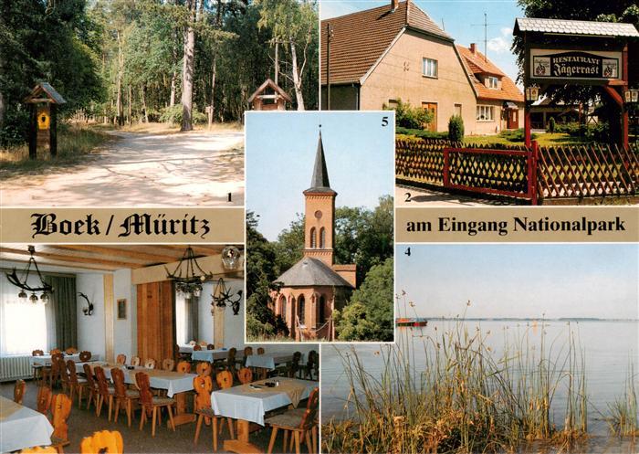 Boek Mueritz Mirow Mecklenburg Restaurant-Jaegerrast Nationalpark-Mueritz Dorfki