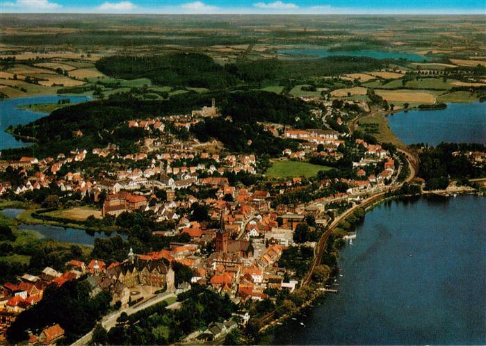 Fegetasche PLoeN Schleswig-Holstein Luftbild See Altstadt Holsteinische-Schweiz
